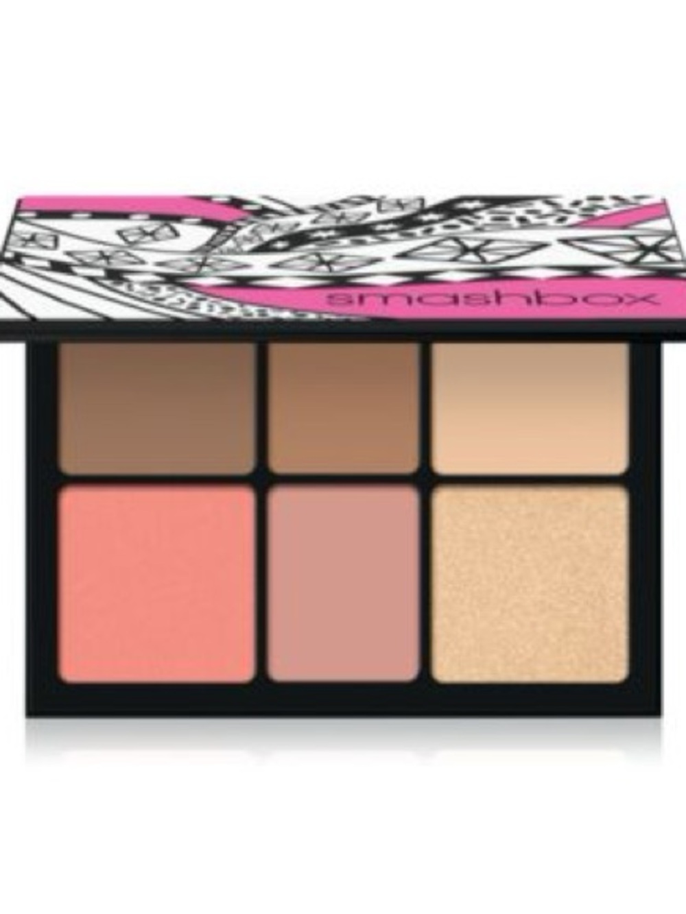 Smashbox Neutral & Peach Eye/Cheek Palette with Gold Highlight